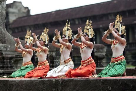 The Royal Ballet of Cambodia, or “Apsara Dance”