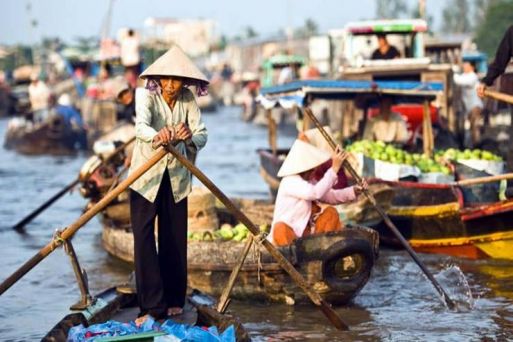 Cai Be Floating Market